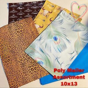 Poly Mailer Assortment 10x13 50 in all